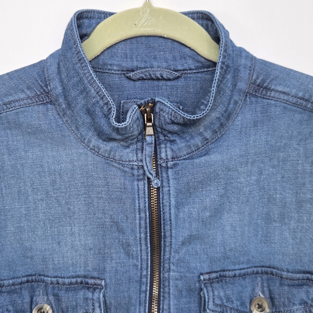 Sonoma Zip Up Jean Jacket Size-L - Picture 3 of 10